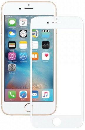 Захисне скло ArmorStandart 0.3mm Full-Screen 3D PREMIUM iPhone 7 White - фото - інтернет-магазин електроніки та побутової техніки TTT