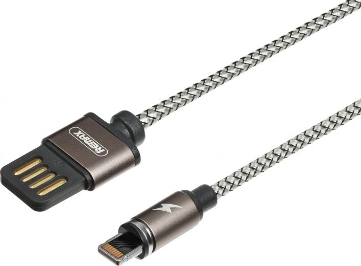 Кабель Remax Gravity Series RC-095i Lightning Grey - фото - интернет-магазин электроники и бытовой техники TTT