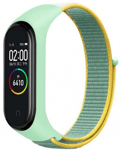Ремінець BeCover Nylon Style для Xiaomi Mi Smart Band 7 (707660) Green-Yellow - фото Ремінець BeCover Nylon Style для Xiaomi Mi Smart Band 7 (707660) Green-Yellow - фото - інтернет-магазин електроніки та побутової техніки TTT