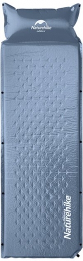 Коврик самонадувающийся с подушкой Naturehike NH15Q002-D 25 мм (6927595782583) Голубой  - фото Коврик самонадувающийся с подушкой Naturehike NH15Q002-D 25 мм (6927595782583) Голубой  - фото - интернет-магазин электроники и бытовой техники TTT