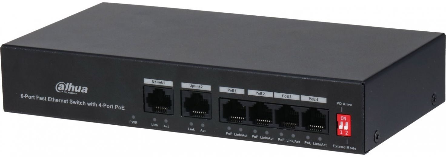 Коммутатор Dahua DH-PFS3006-4ET-36 - фото - интернет-магазин электроники и бытовой техники TTT