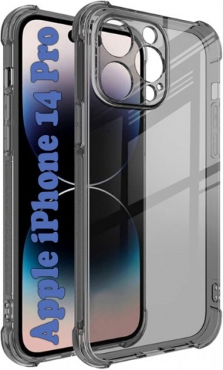 Cиліконовий чохол BeCover Anti-Shock для Apple iPhone 14 Pro (BC_708245) Grey - фото - інтернет-магазин електроніки та побутової техніки TTT