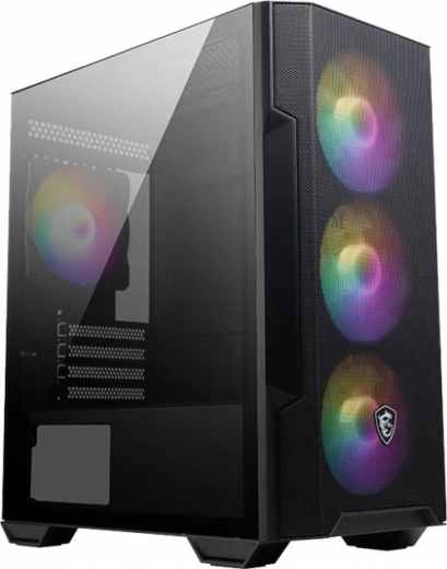 Корпус MSI Mag Forge M100R Black - фото - интернет-магазин электроники и бытовой техники TTT
