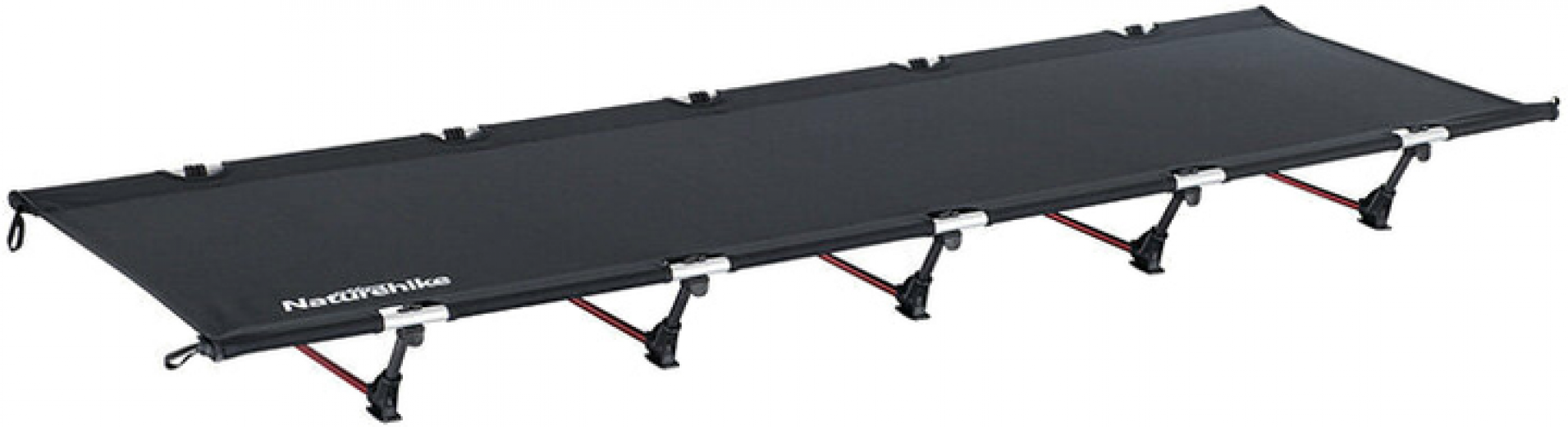Ліжко-розкладачка похідна Naturehike XJC05 NH20JJ001 (6927595761427) Black - фото - інтернет-магазин електроніки та побутової техніки TTT