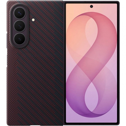 Панель Samsung Carbon Magnet для Samsung Galaxy Fold 8 Ultra (EF-KF976SREGUA) Violet - фото - інтернет-магазин електроніки та побутової техніки TTT