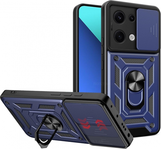 Панель BeCover Military для Xiaomi Redmi Note 14S (713547) Blue - фото - интернет-магазин электроники и бытовой техники TTT