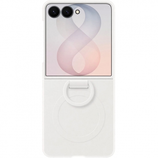 Панель Samsung Silicone Ring Magnet для Samsung Galaxy Flip 8 (EF-EF776CWEGUA) Cream - фото - інтернет-магазин електроніки та побутової техніки TTT