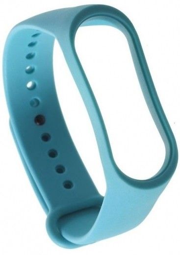 Ремешок для Xiaomi Mi Band 3 Light Blue - фото - интернет-магазин электроники и бытовой техники TTT