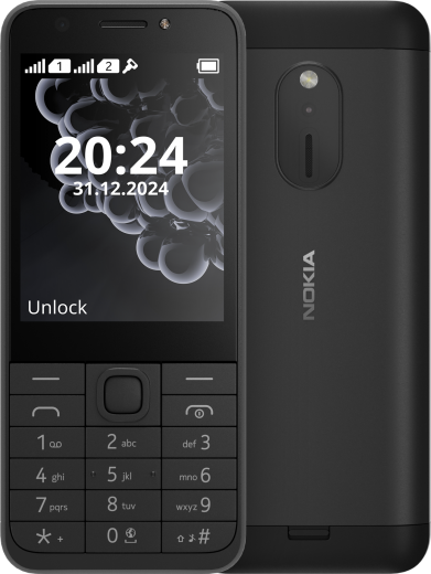 Мобільний телефон Nokia 230 DS 2024 Black - фото Мобільний телефон Nokia 230 DS 2024 Black - фото - інтернет-магазин електроніки та побутової техніки TTT