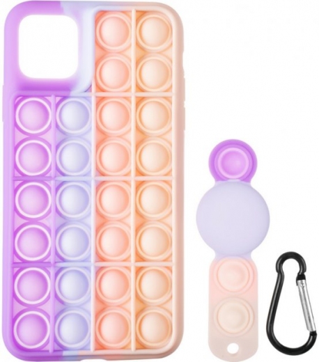 Панель Gelius Antistress Case для Apple iPhone 11 Pro (2099900870040) Violet - фото - інтернет-магазин електроніки та побутової техніки TTT