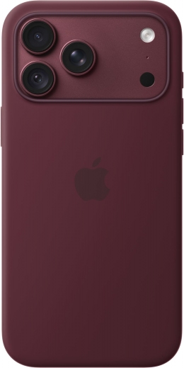 Панель Apple Silicone Case with MagSafe для iPhone 18 Pro Max (MK914ZM/A) Burgundy - фото - інтернет-магазин електроніки та побутової техніки TTT
