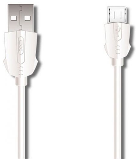 Кабель USB XO NB9 microUSB 1m 2.4A White - фото - интернет-магазин электроники и бытовой техники TTT