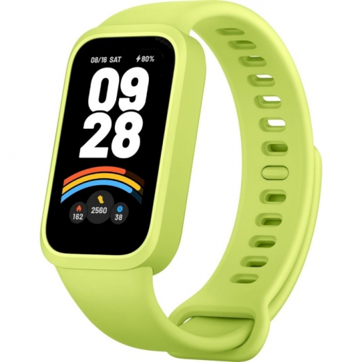 Фитнес-трекер Xiaomi Smart Band 9 Active (BHR08L1GL) Green - фото - интернет-магазин электроники и бытовой техники TTT