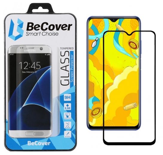 Захисне скло BeCover для Xiaomi Poco M2 / Poco M3 (BC_705664) Black - фото - інтернет-магазин електроніки та побутової техніки TTT