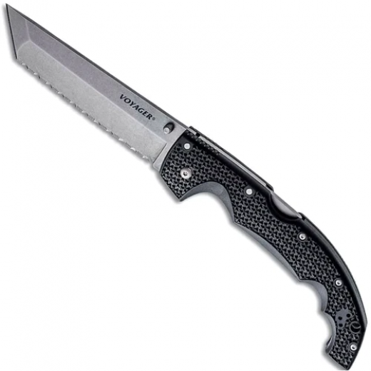 Нож Cold Steel Voyager XL TP 10A серрейтор (CS-29AXTS) - фото - интернет-магазин электроники и бытовой техники TTT