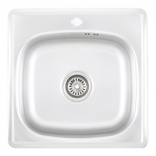 Кухонная мойка INTERLINE BRUT sateen - фото - интернет-магазин электроники и бытовой техники TTT