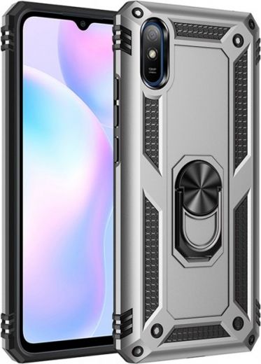 Панель BeCover Military для Xiaomi Redmi 9A (705577) Silver  - фото - интернет-магазин электроники и бытовой техники TTT