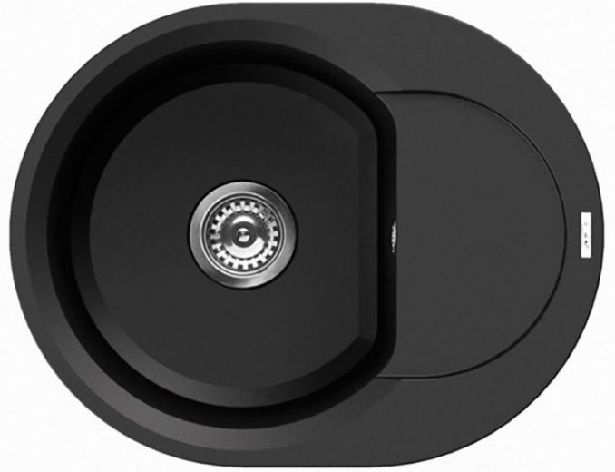 Кухонна мийка ELLECI EASY ROUND NERO 40 - фото Кухонна мийка ELLECI EASY ROUND NERO 40 - фото - інтернет-магазин електроніки та побутової техніки TTT
