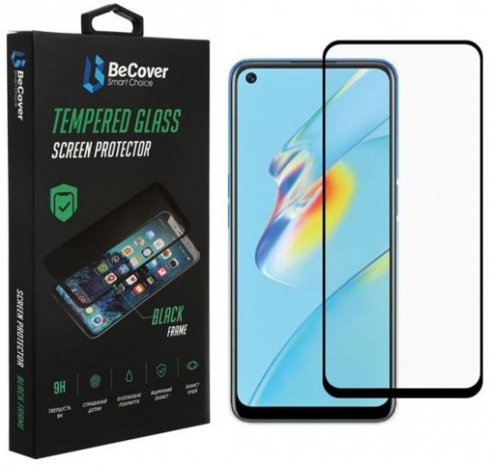 Защитное стекло BeCover для Oppo A54 (706655) Black  - фото - интернет-магазин электроники и бытовой техники TTT