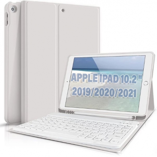 Чохол-клавіатура BeCover для Apple iPad 10.2 2019/2020/2021 (711135) Gray - фото Чохол-клавіатура BeCover для Apple iPad 10.2 2019/2020/2021 (711135) Gray - фото - інтернет-магазин електроніки та побутової техніки TTT