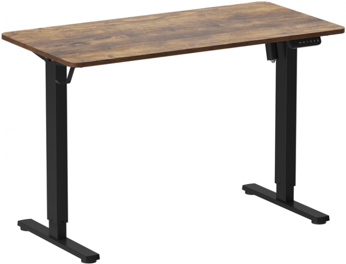 Стіл з електрорегулюванням висоти OfficePro ODE1260DW Dark Wood/Black - фото - інтернет-магазин електроніки та побутової техніки TTT