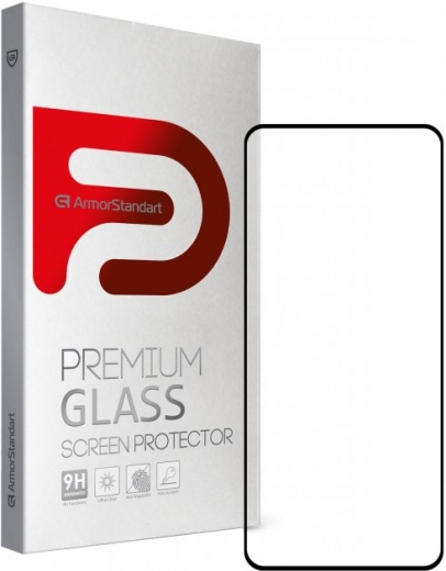 Защитное стекло ArmorStandart Full Glue для Realme 8/8 Pro (ARM59848) Black - фото - интернет-магазин электроники и бытовой техники TTT