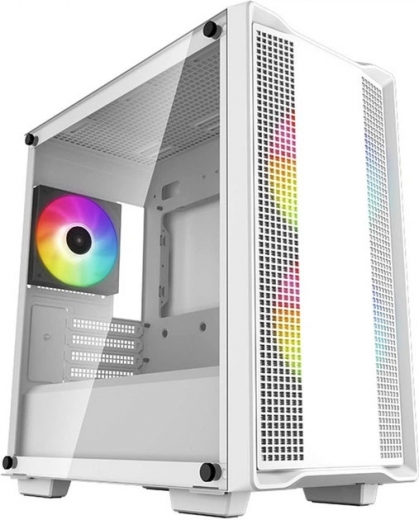 Корпус DeepCool CC360 ARGB (R-CC360-WHAPM3-G-1) White - фото - интернет-магазин электроники и бытовой техники TTT