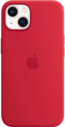 Панель Apple MagSafe Silicone Case для Apple iPhone 13 (MM2C3ZE/A) (Product) Red - фото Панель Apple MagSafe Silicone Case для Apple iPhone 13 (MM2C3ZE/A) (Product) Red - фото - інтернет-магазин електроніки та побутової техніки TTT