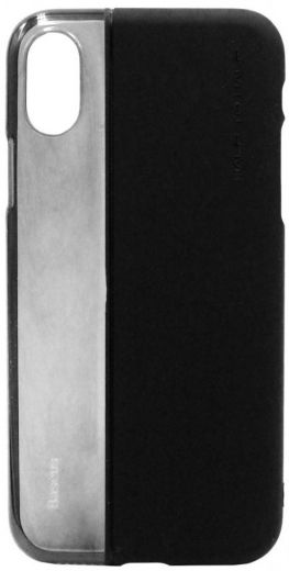 Панель Baseus Half to Half Case для Apple iPhone X/Xs (ARAPIPHX-RY01) Black - фото - интернет-магазин электроники и бытовой техники TTT