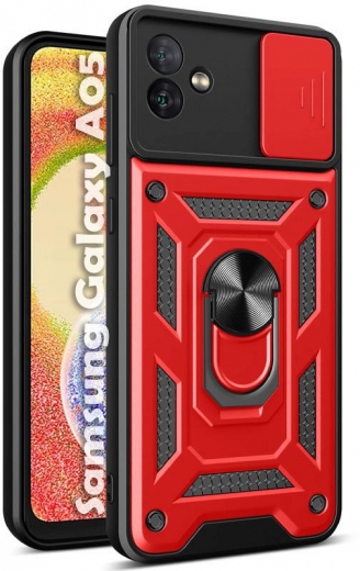 Панель BeCover Military для Samsung Galaxy A05 SM-A055 (710556) Red - фото - інтернет-магазин електроніки та побутової техніки TTT