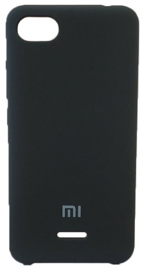 Накладка Original Soft Case Xiaomi Redmi 6 Black - фото - інтернет-магазин електроніки та побутової техніки TTT