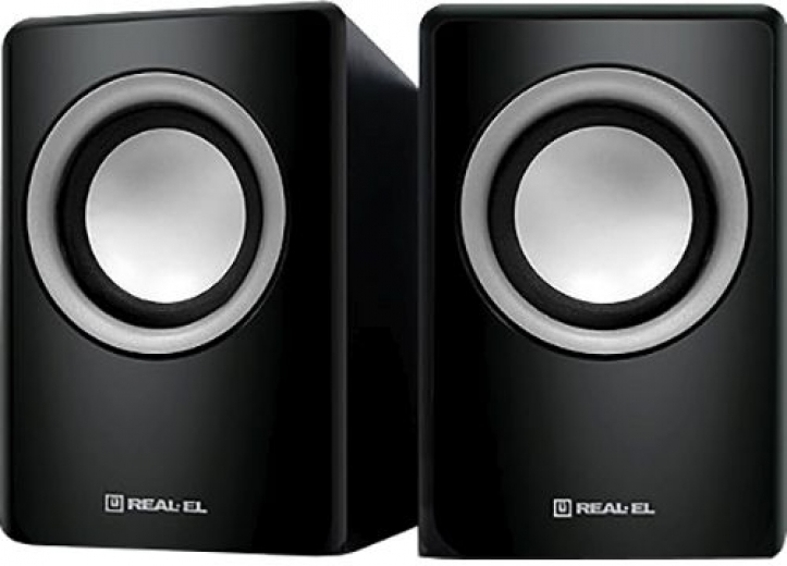 Акустична система Real-El S-215 (EL121200002) Black - фото - інтернет-магазин електроніки та побутової техніки TTT