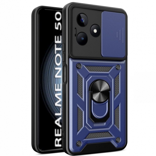 Панель BeCover Military для Realme Note 50 (712183) Blue - фото - интернет-магазин электроники и бытовой техники TTT