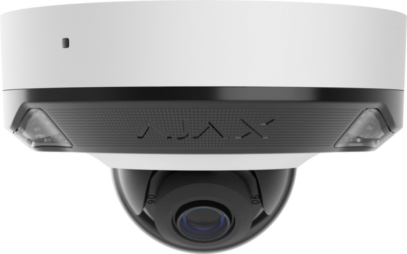 IP-камера Ajax DomeCam Mini HL 8 Мп, 2.8 мм White  - фото IP-камера Ajax DomeCam Mini HL 8 Мп, 2.8 мм White  - фото - інтернет-магазин електроніки та побутової техніки TTT