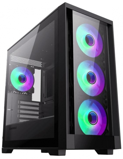 Корпус GameMax Defender TG Black - фото Корпус GameMax Defender TG Black - фото - интернет-магазин электроники и бытовой техники TTT