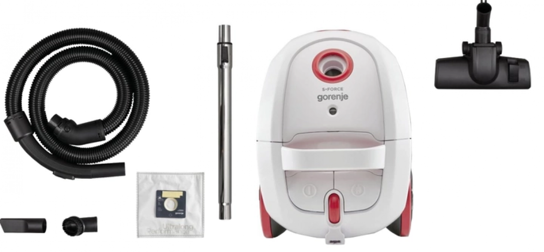 Пилосос Gorenje VCE21SFWR - фото Пилосос Gorenje VCE21SFWR - фото - інтернет-магазин електроніки та побутової техніки TTT