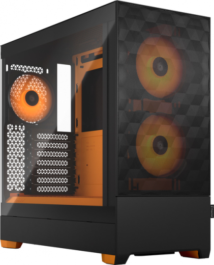 Корпус Fractal Design Pop Air RGB TG (FD-C-POR1A-05) Orange Core  - фото Корпус Fractal Design Pop Air RGB TG (FD-C-POR1A-05) Orange Core  - фото - интернет-магазин электроники и бытовой техники TTT