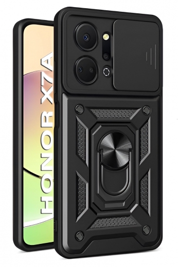 Панель BeCover Military для Honor X7a (710669) Black - фото - інтернет-магазин електроніки та побутової техніки TTT