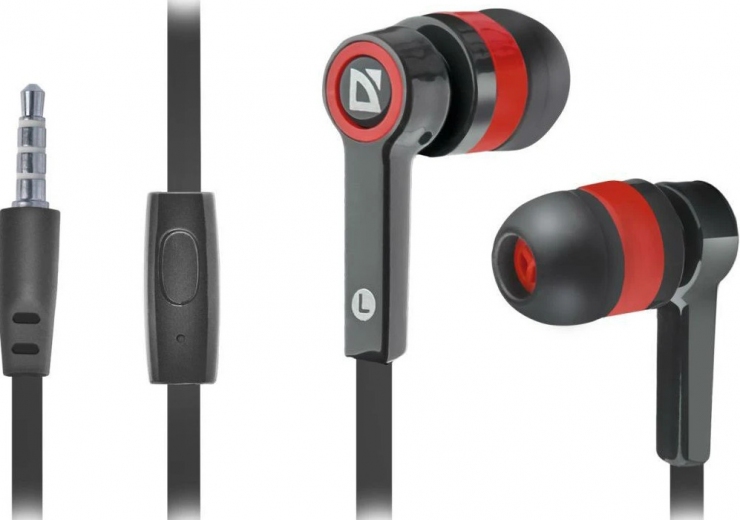 Навушники Defender Pulse 420 Red  - фото - інтернет-магазин електроніки та побутової техніки TTT