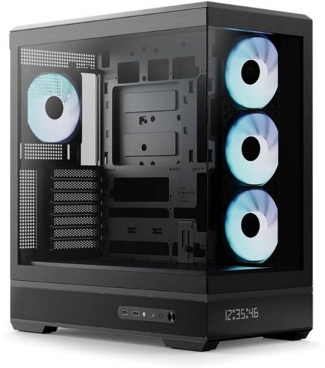 Корпус AeroCool P500B Digi-BK-v1 (ACCM-PN09143.11) Black - фото - интернет-магазин электроники и бытовой техники TTT