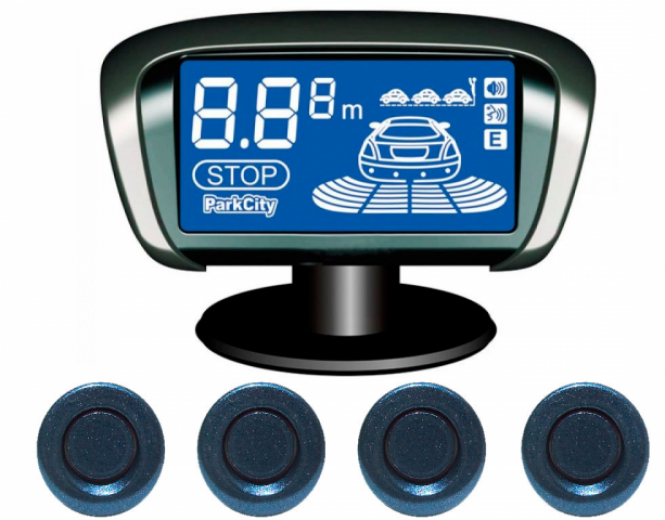 Парковочная система ParkCity Kiev 818/302L Grey Blue - фото Парковочная система ParkCity Kiev 818/302L Grey Blue - фото - интернет-магазин электроники и бытовой техники TTT