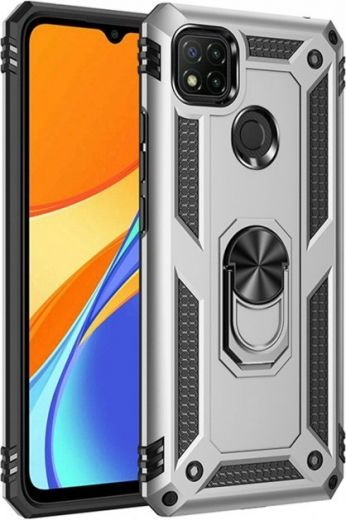 Панель BeCover Military для Xiaomi Redmi 9C (705581) Silver  - фото - интернет-магазин электроники и бытовой техники TTT