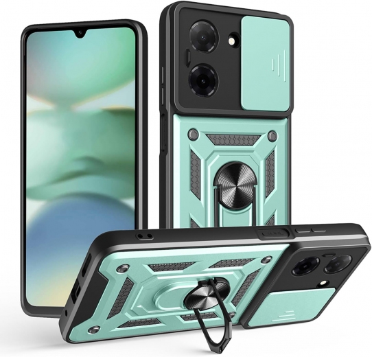 Панель BeCover Military для Xiaomi Redmi A5 / Poco C71 (713545) Dark Green - фото - интернет-магазин электроники и бытовой техники TTT