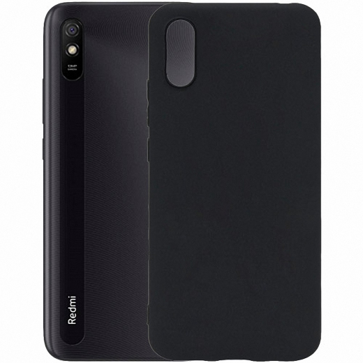 Силиконовый чехол BeCover для Xiaomi Redmi 9A (712793) Black - фото - интернет-магазин электроники и бытовой техники TTT