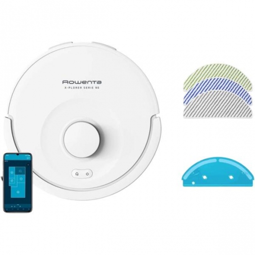 Робот-пилосос Rowenta X-Plorer Serie 90 RR8777WH - фото Робот-пилосос Rowenta X-Plorer Serie 90 RR8777WH - фото - інтернет-магазин електроніки та побутової техніки TTT