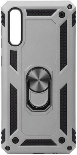 Панель BeCover Military для Samsung Galaxy A50 SM-A505 (703758) Silver - фото - интернет-магазин электроники и бытовой техники TTT