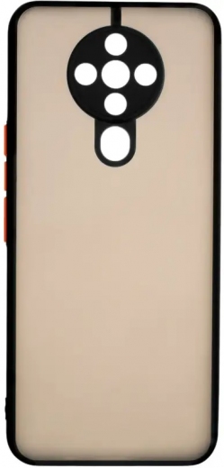 Панель Gelius Bumper Mat Case для Tecno Spark 6 Black - фото - інтернет-магазин електроніки та побутової техніки TTT
