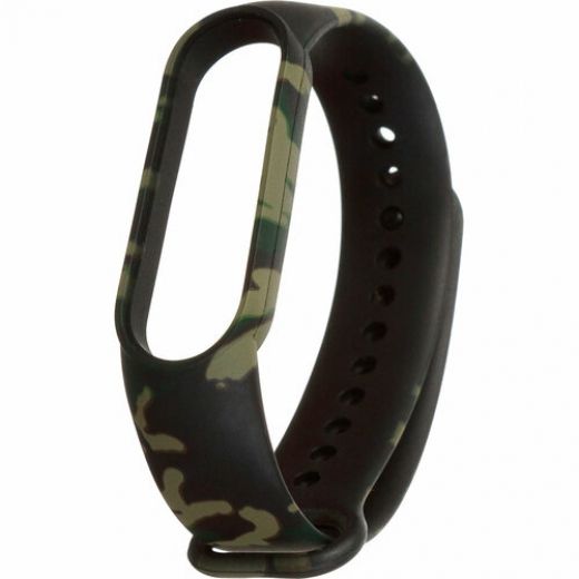 Ремешок ArmorStandart для Xiaomi Mi Band 5 Khaki green - фото - интернет-магазин электроники и бытовой техники TTT
