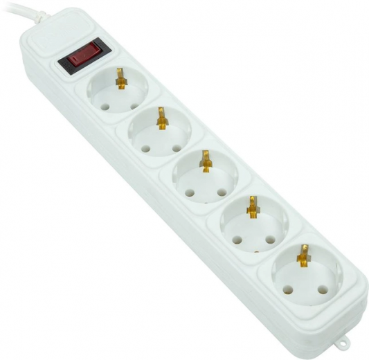 Сетевой фильтр PowerPlant 7м, 3x0.75мм2, 10A, 5 розеток, евростандарт, 100% медь (JY-1056/7B) (EX610594) - фото - интернет-магазин электроники и бытовой техники TTT