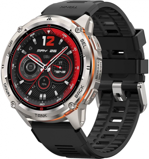 Смарт-часы Kospet Tank T3 Ultra 2 Silver  - фото - интернет-магазин электроники и бытовой техники TTT